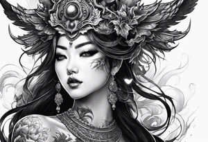 Demons tattoo idea