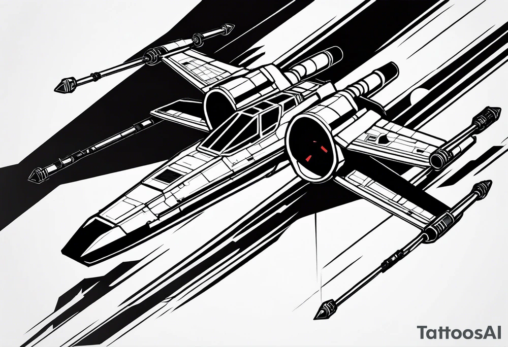 Starwars Xwing tattoo idea