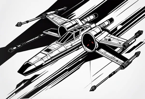 Starwars Xwing tattoo idea