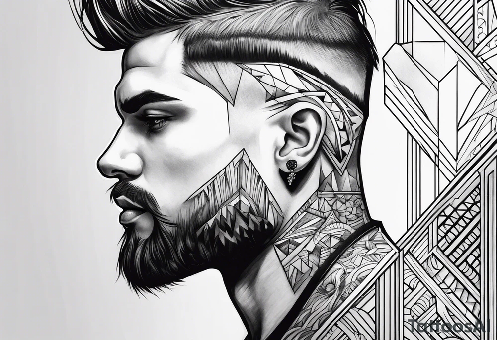 Man's dick tattoo idea