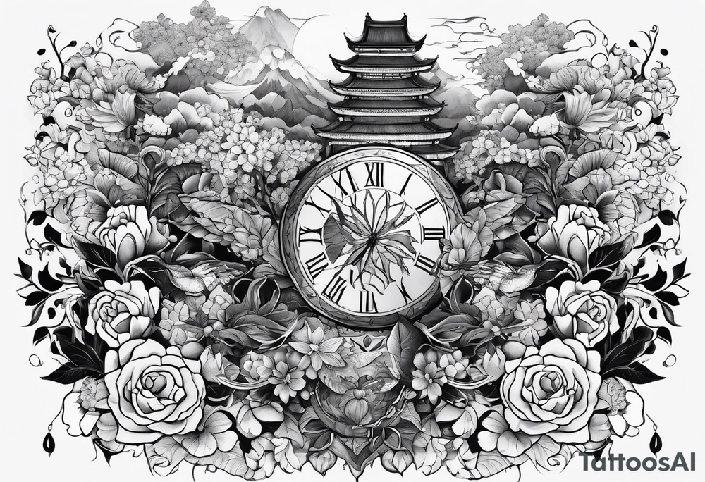 fresque héroique tattoo idea