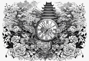 fresque héroique tattoo idea