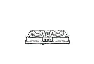 Dj decks, small tattoo idea