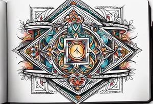 Bible scripture tattoo idea