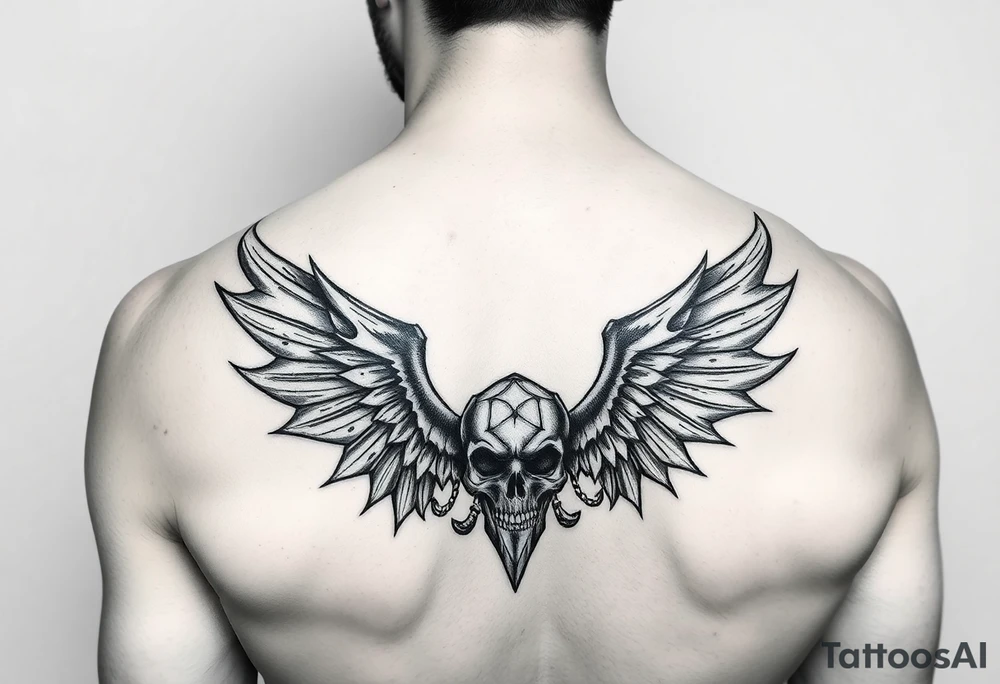 Gothic french tattoo idea