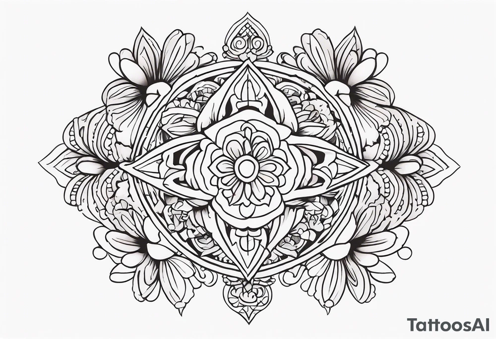 spanish inspired tattoo idea