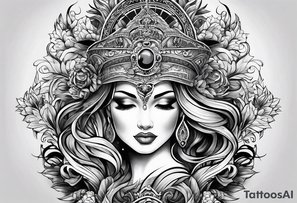 MALIN lettering tattoo idea