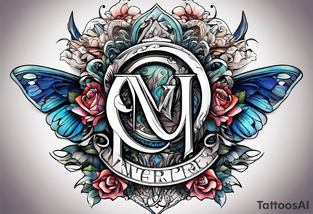 A secret alphabet tattoo idea