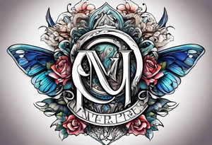 A secret alphabet tattoo idea