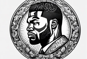 50 cent coin tattoo idea