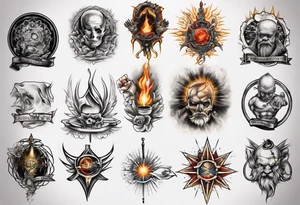 Enlightenment Vs discipline tattoo idea