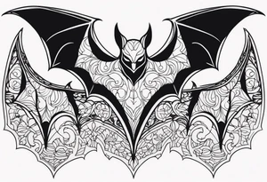 Bats tattoo idea