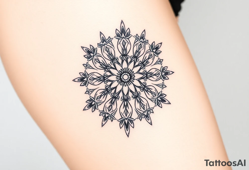 kaleidoscope tattoo idea