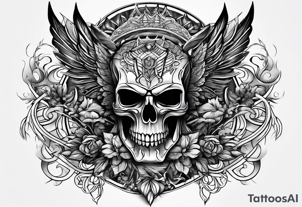 Morior invictus tattoo idea