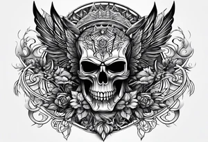 Morior invictus tattoo idea