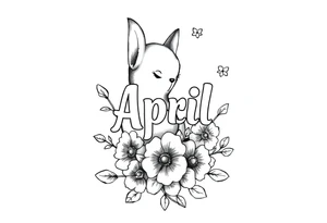April tattoo idea