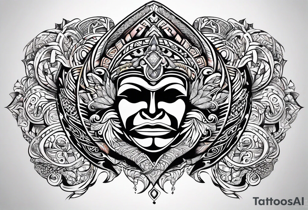 Maori para continuar otro maori tattoo idea