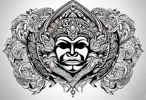 Maori para continuar otro maori tattoo idea