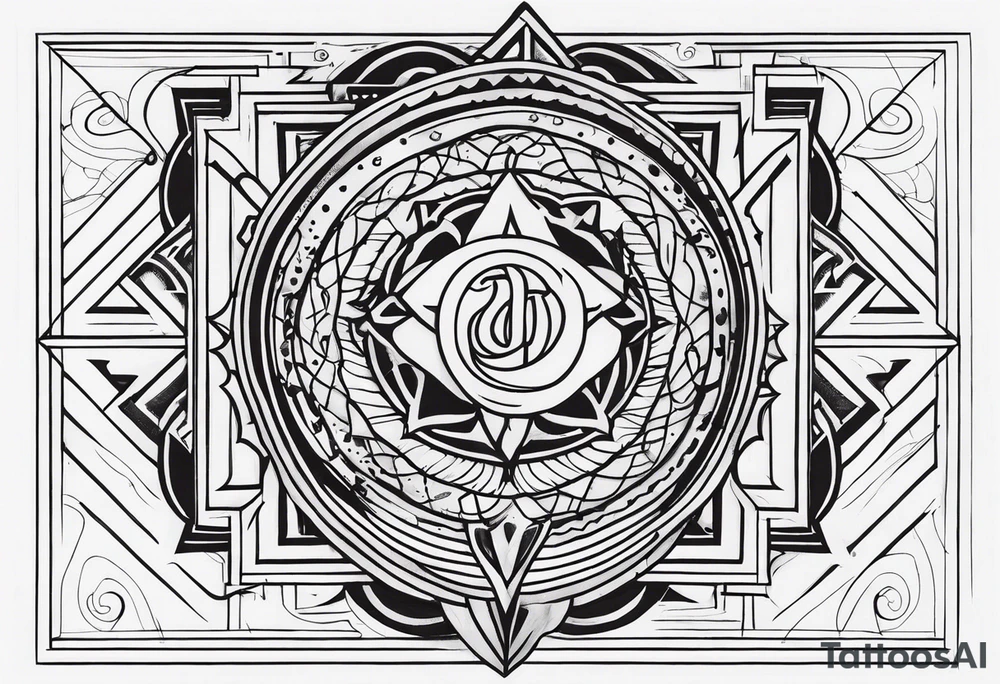 order is the soul of all things tattoo idea