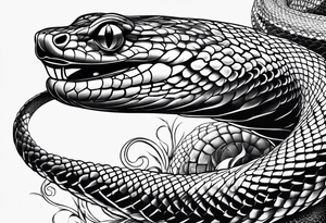 Snake tattoo tattoo idea