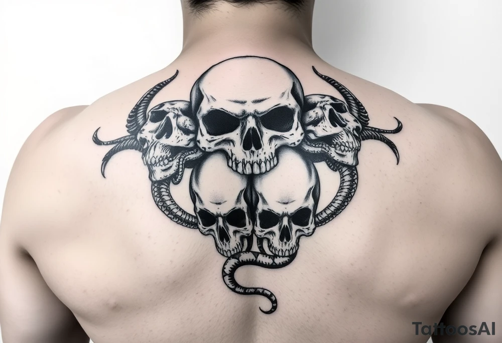 Something that goes with a casket that’s says dead inside KEEP out! Skulls maybe with snake tattoo idea