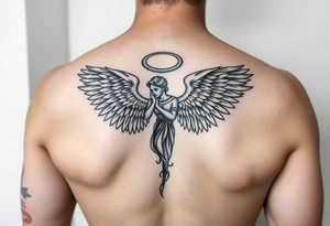 guardian angel tattoo idea
