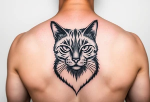 Black Cat tattoo idea