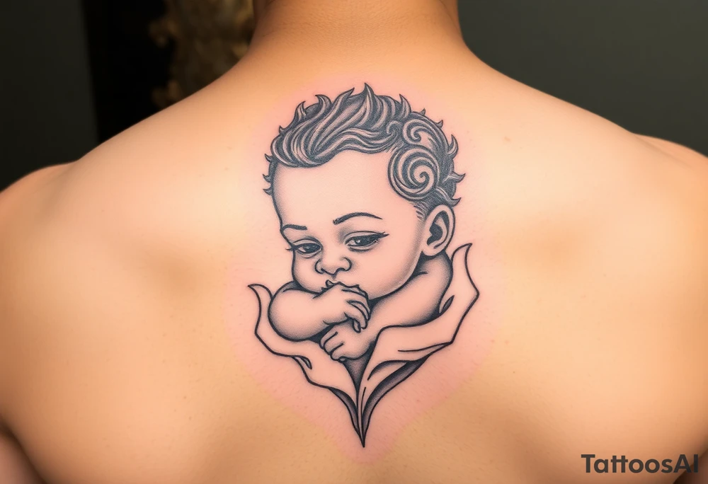 Honoring baby Cevekiah tattoo idea