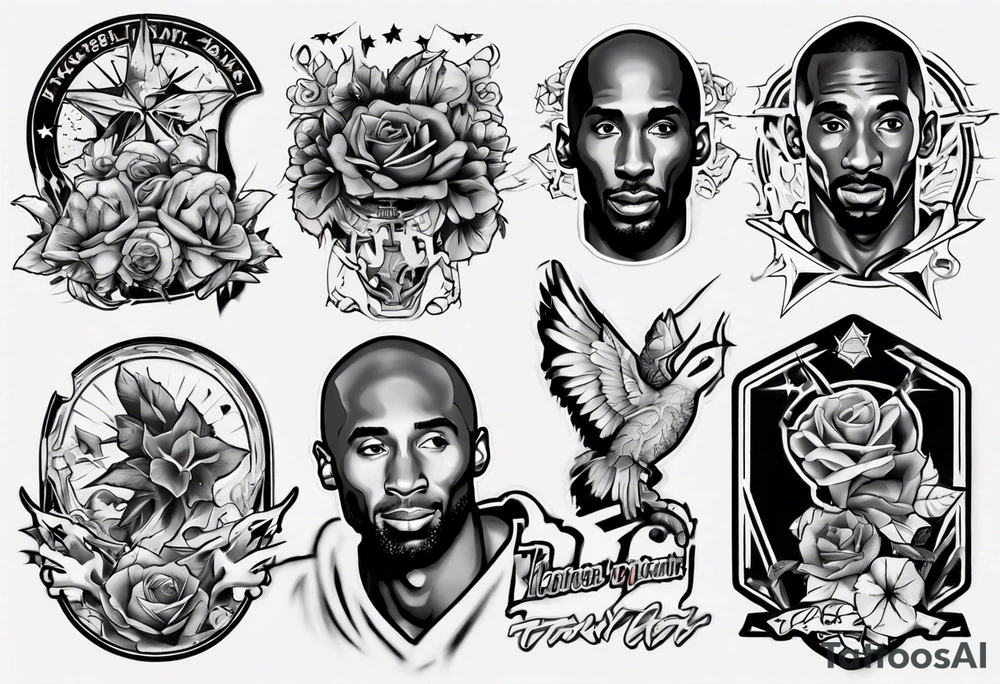 kobe bryant tattoo idea