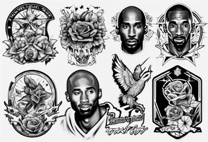 kobe bryant tattoo idea