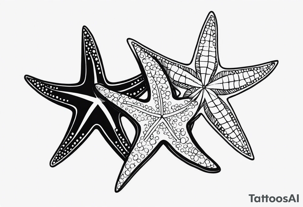 Two Starfish tattoo idea