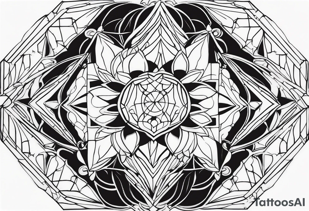 crystal tattoo idea