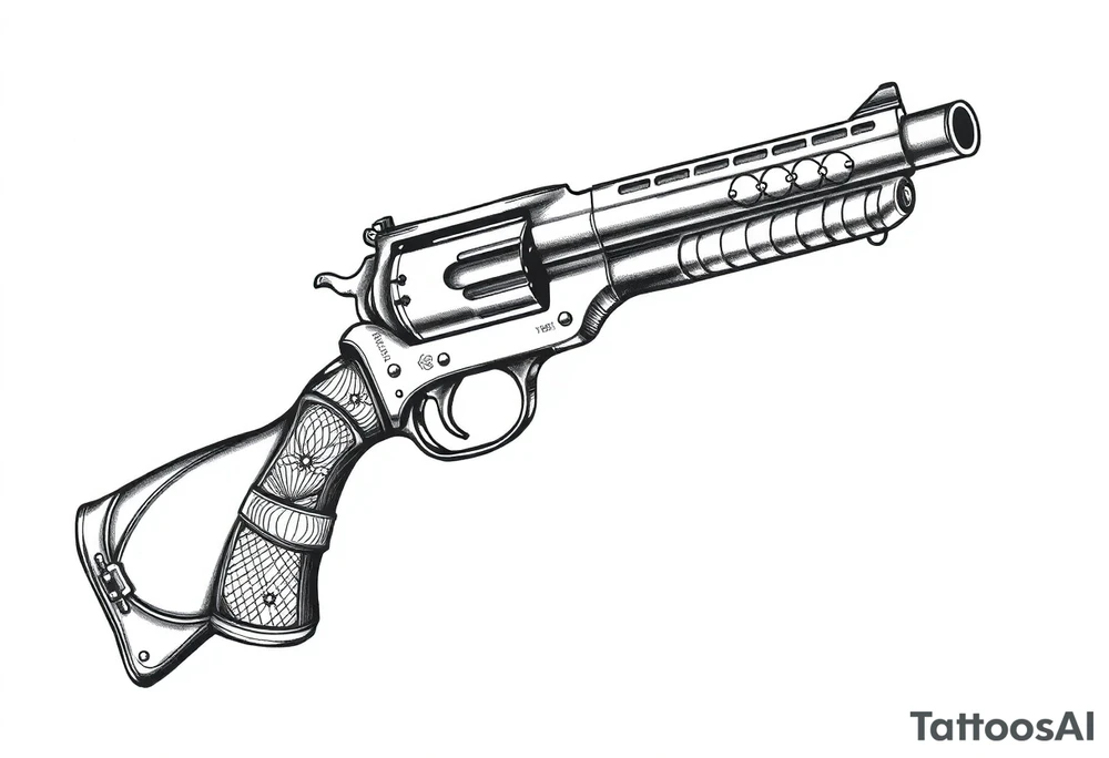 gun tattoo idea