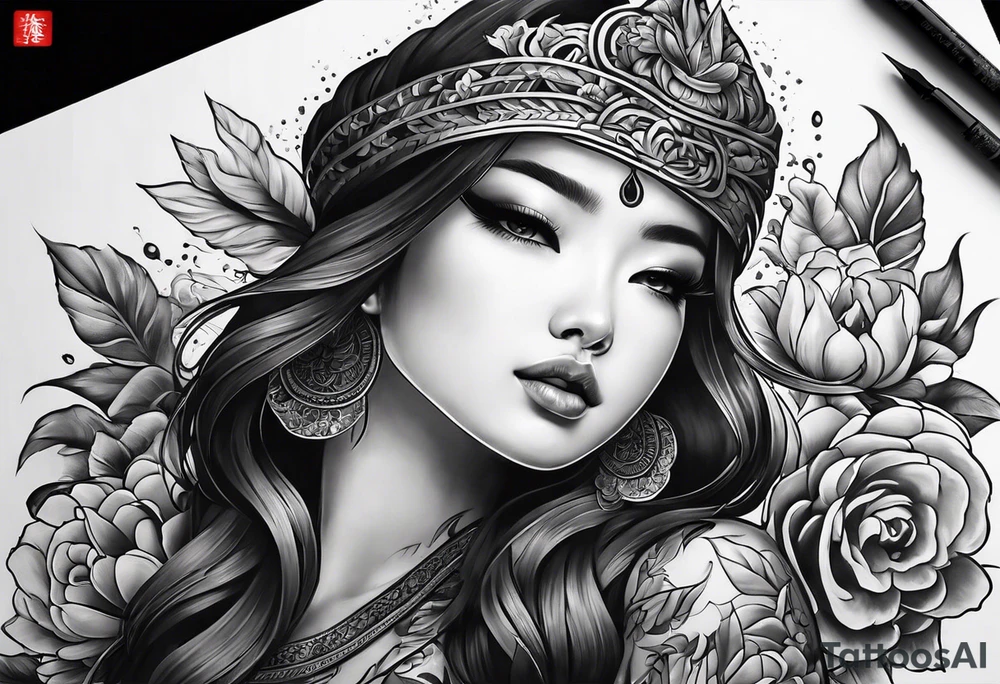 Hồ Hoàn Kiếm tattoo idea