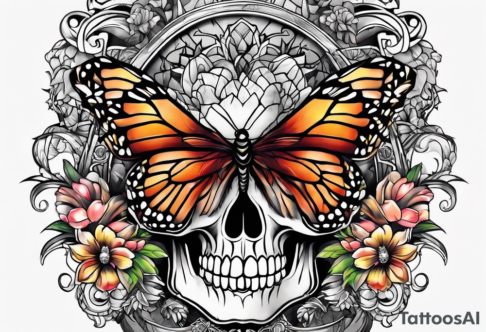 Naked tattoo idea