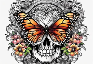 Naked tattoo idea