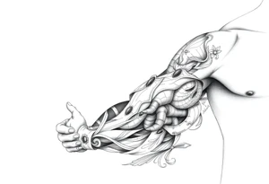 Something to honor my son James and daughter Norah tattoo idea