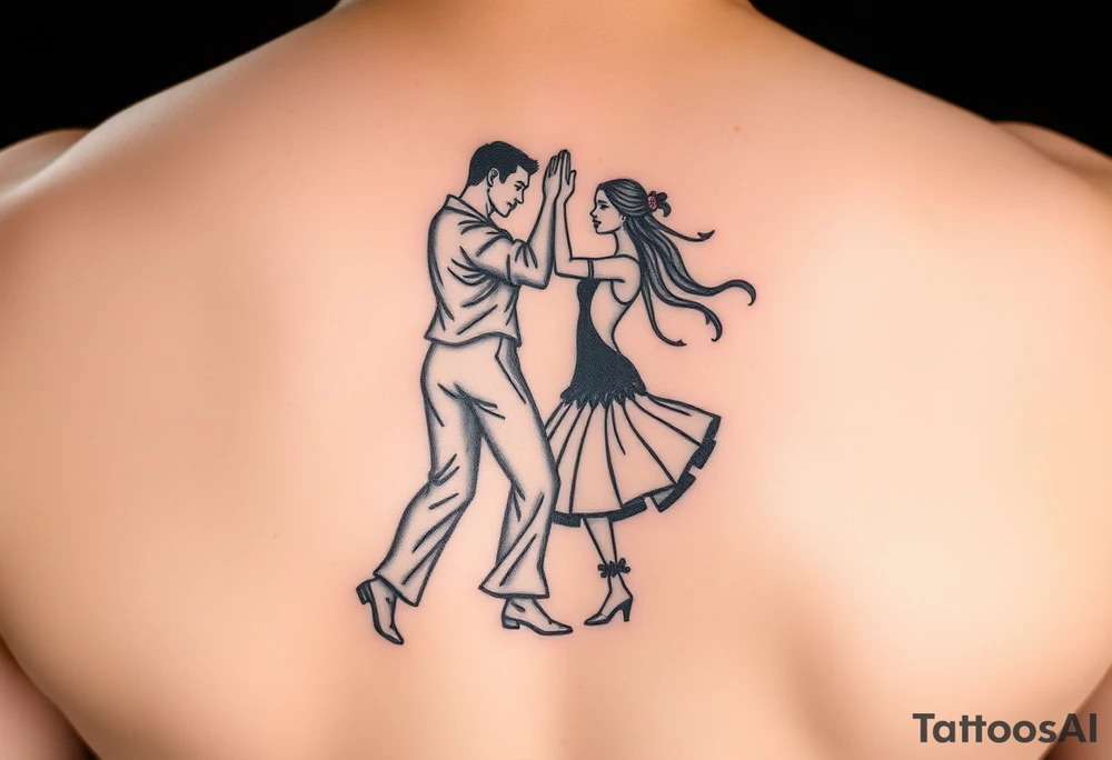And 5678 dance tattoo idea