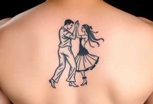 And 5678 dance tattoo idea