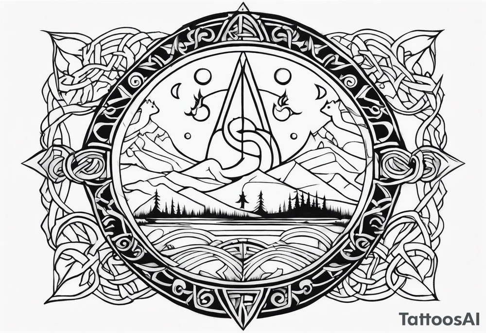 Norse mythology tattoo idea