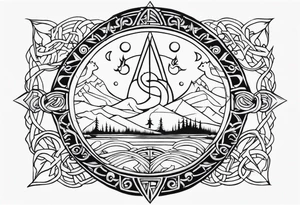 Norse mythology tattoo idea