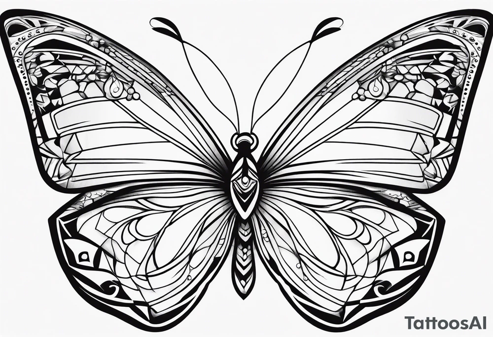 Butterfly tattoo idea
