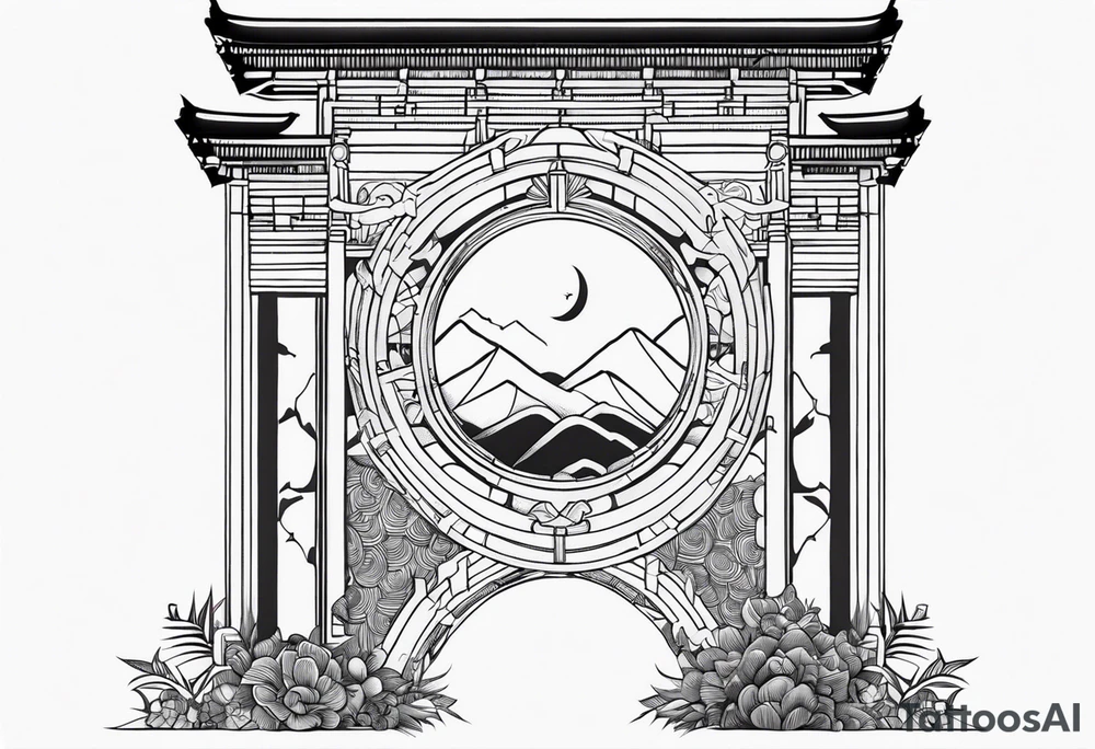 Lempuyang gates to heaven tattoo idea
