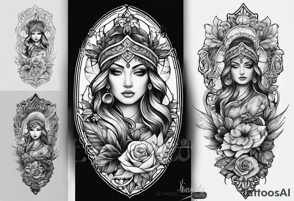 Night light tattoo idea