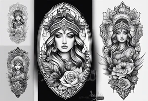 Night light tattoo idea