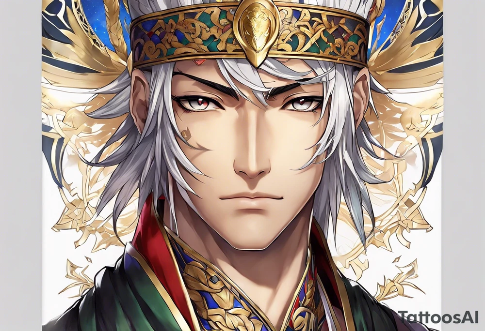 Gilgamesh from fate stay night tattoo idea