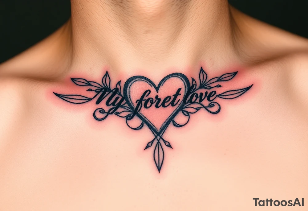 My forever love tattoo idea