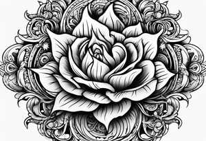 Flames to fash to frozen tundra tattoo idea