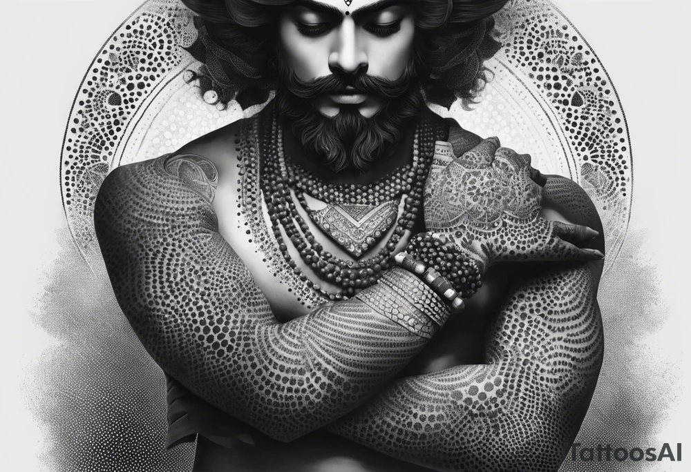 forarm shiv bhagwan in meditation
virat kholi arm tattoo tattoo idea