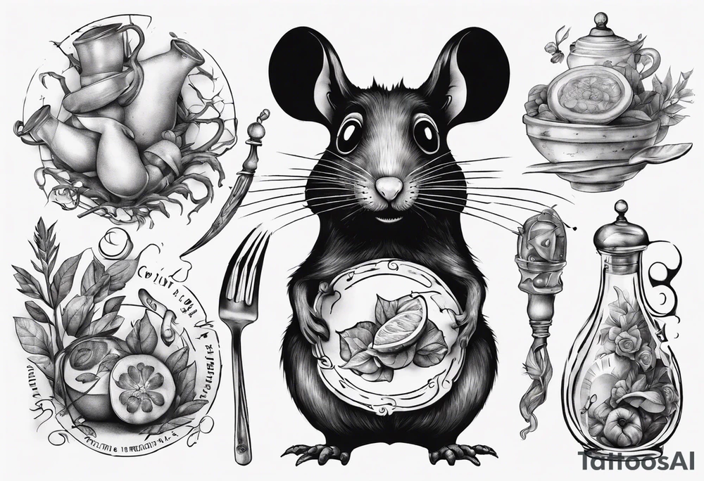 ratatouille tattoo idea
